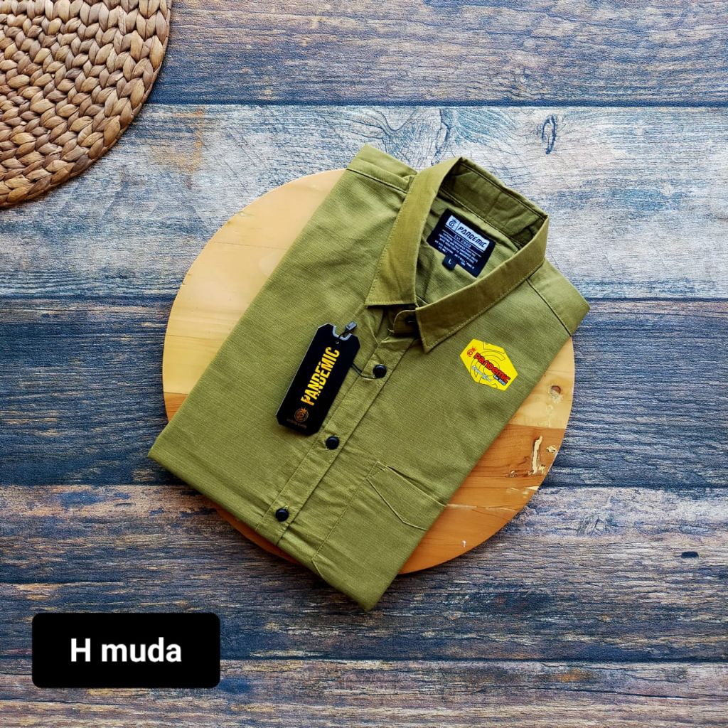 kemeja pendek cigaret kemeja cigare pandemic kemeja promo kemeja grosir kemeja terlaris & termurah