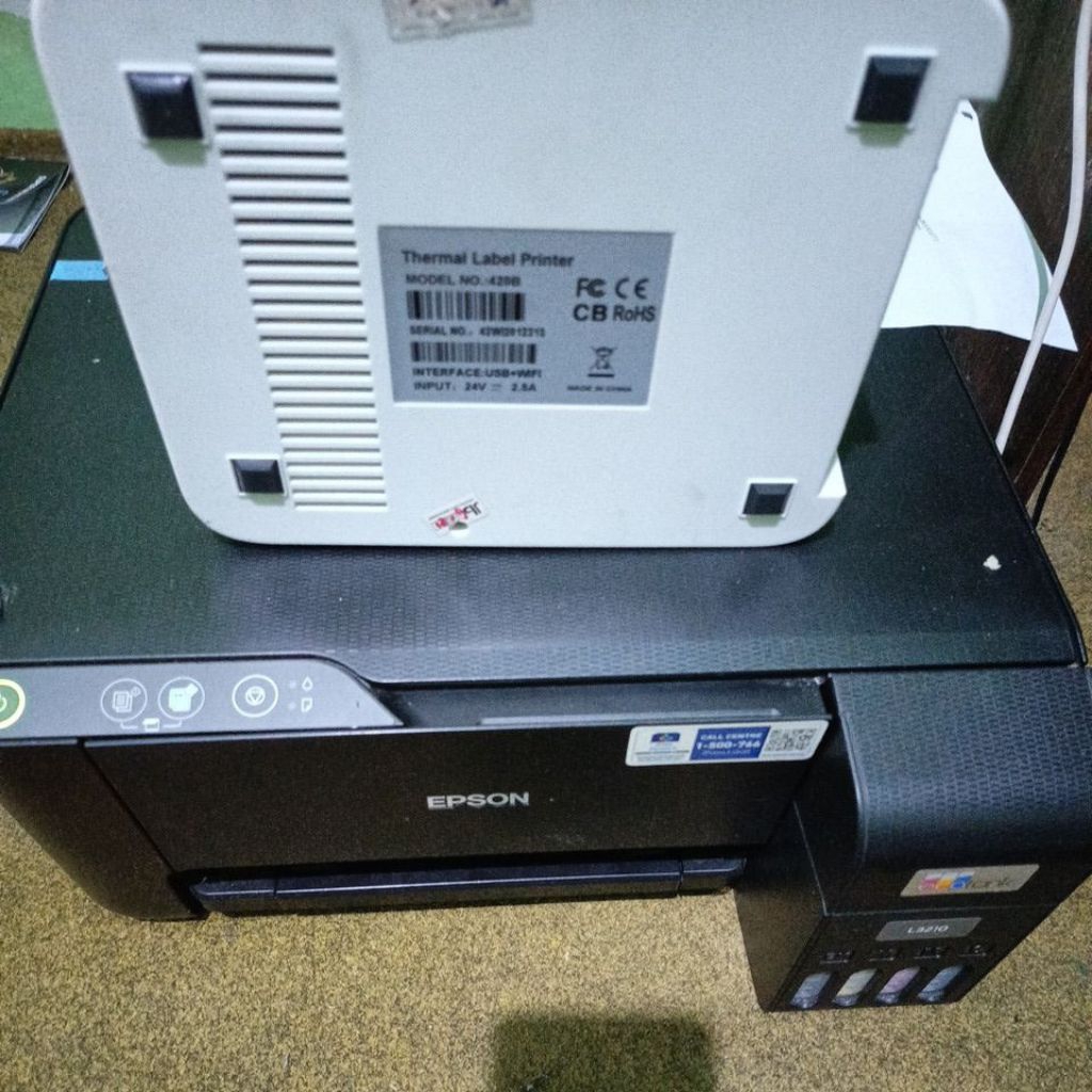 PRINTER EPSON L3210 & THERMAL PRINTER 420B (USB+WIFI)