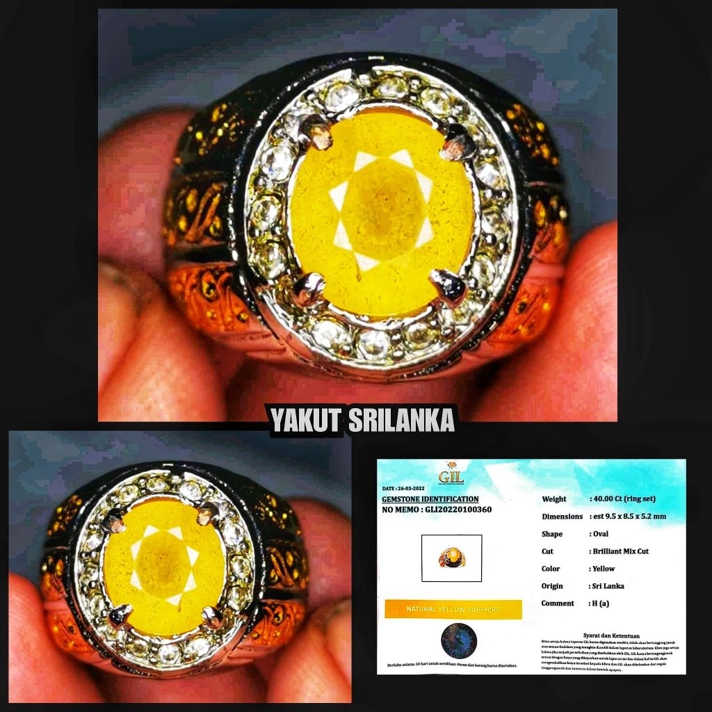 natural permata yakut sapphire srilanka ceylon