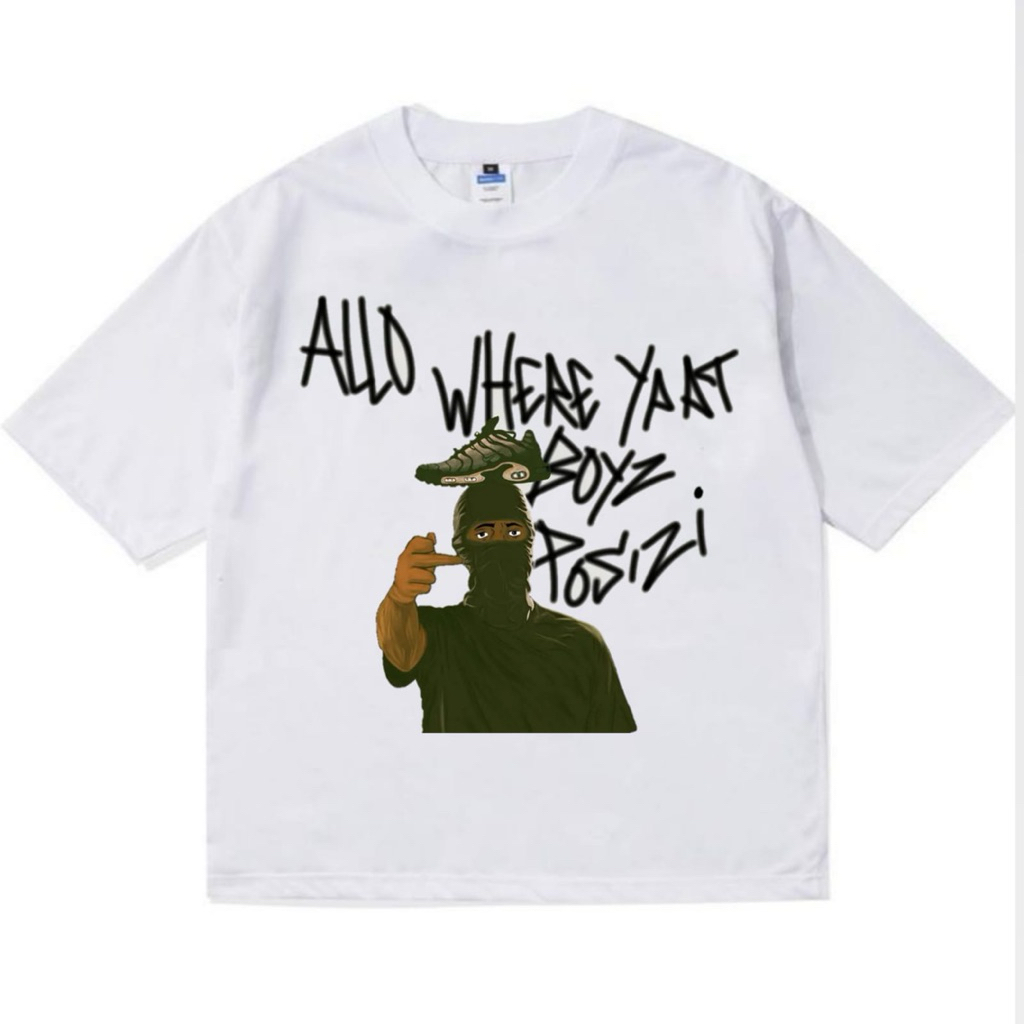 Kaos T-shirt K3bi Special Lagu Allo - Kaos K3bi Merchendise Unofficial