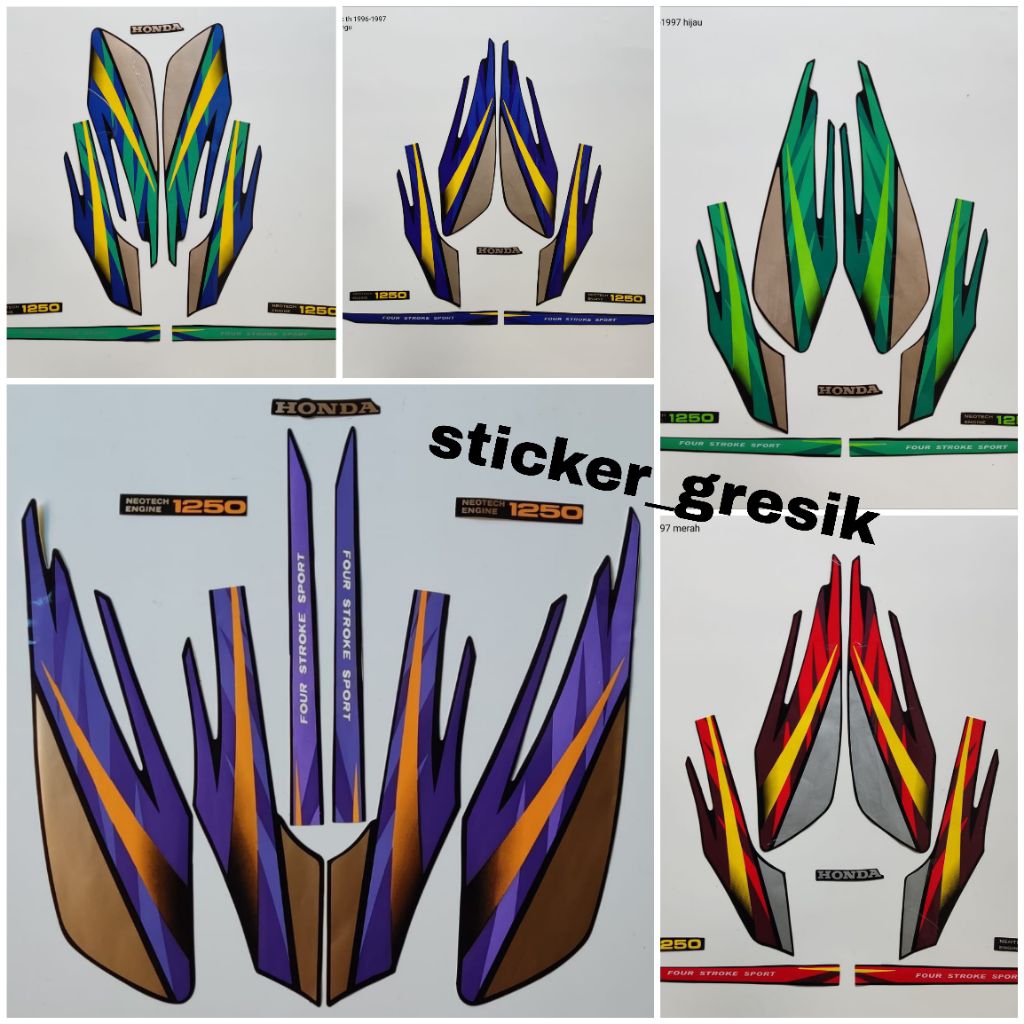 striping sticker gl max 1998