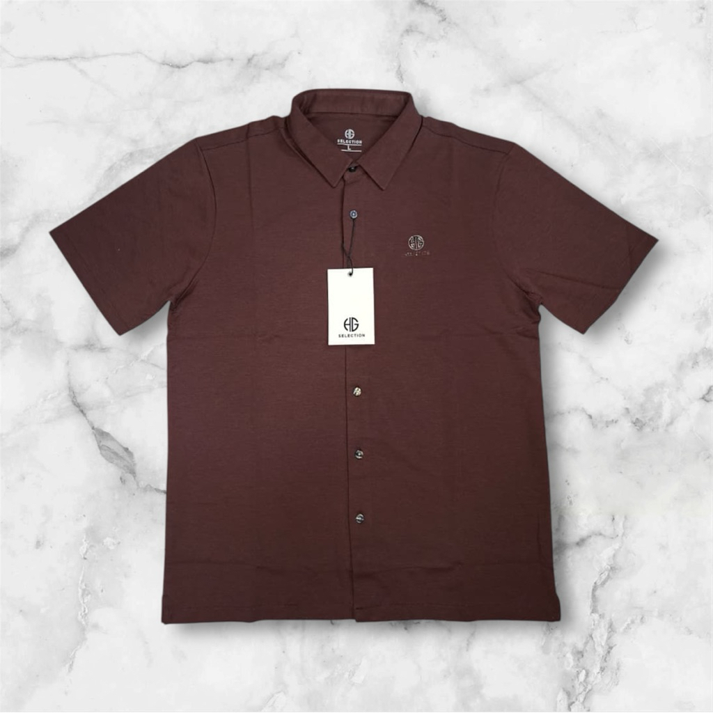 Kemeja  Hugo  Selection bahan kaos