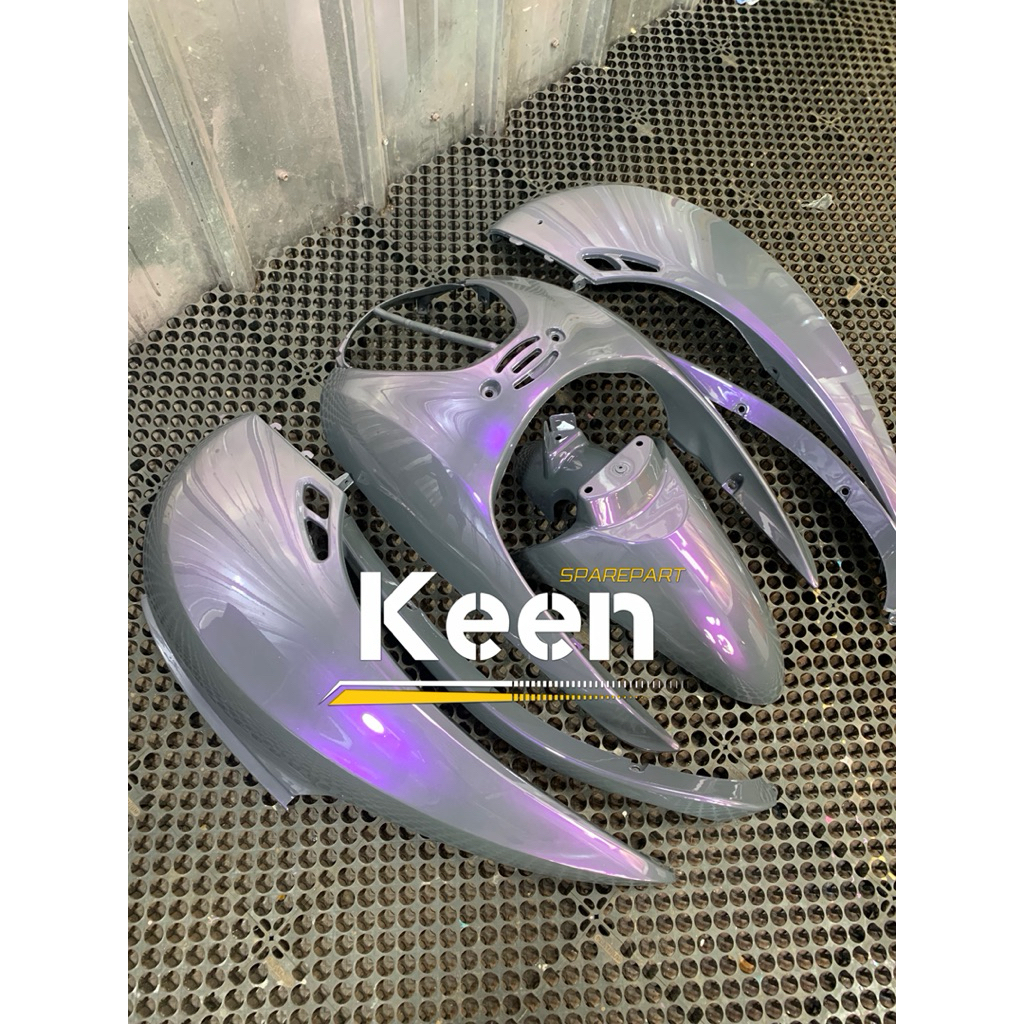 cover body full halus honda scoopy karbu nardo lembayung violet