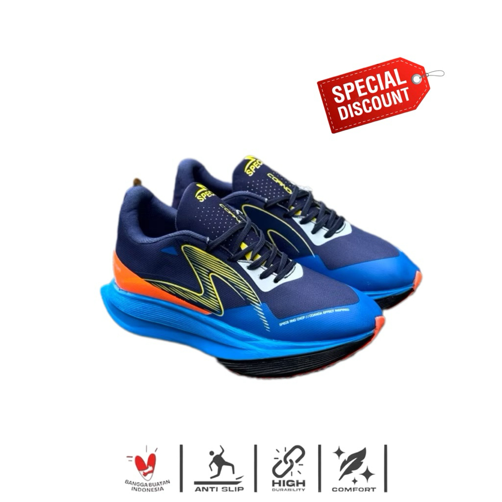 sepatu running specs coanda pria wanita sepatu lari ringan