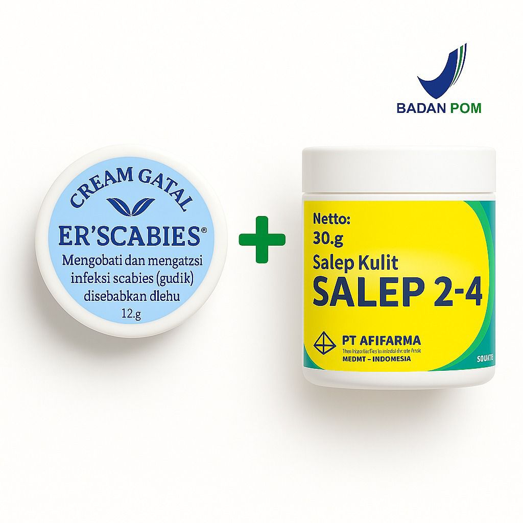 Salep Gudik Skabies – Obat Gatal Kulit karena Tungau & Kudis | Cepat Kering & Hilang