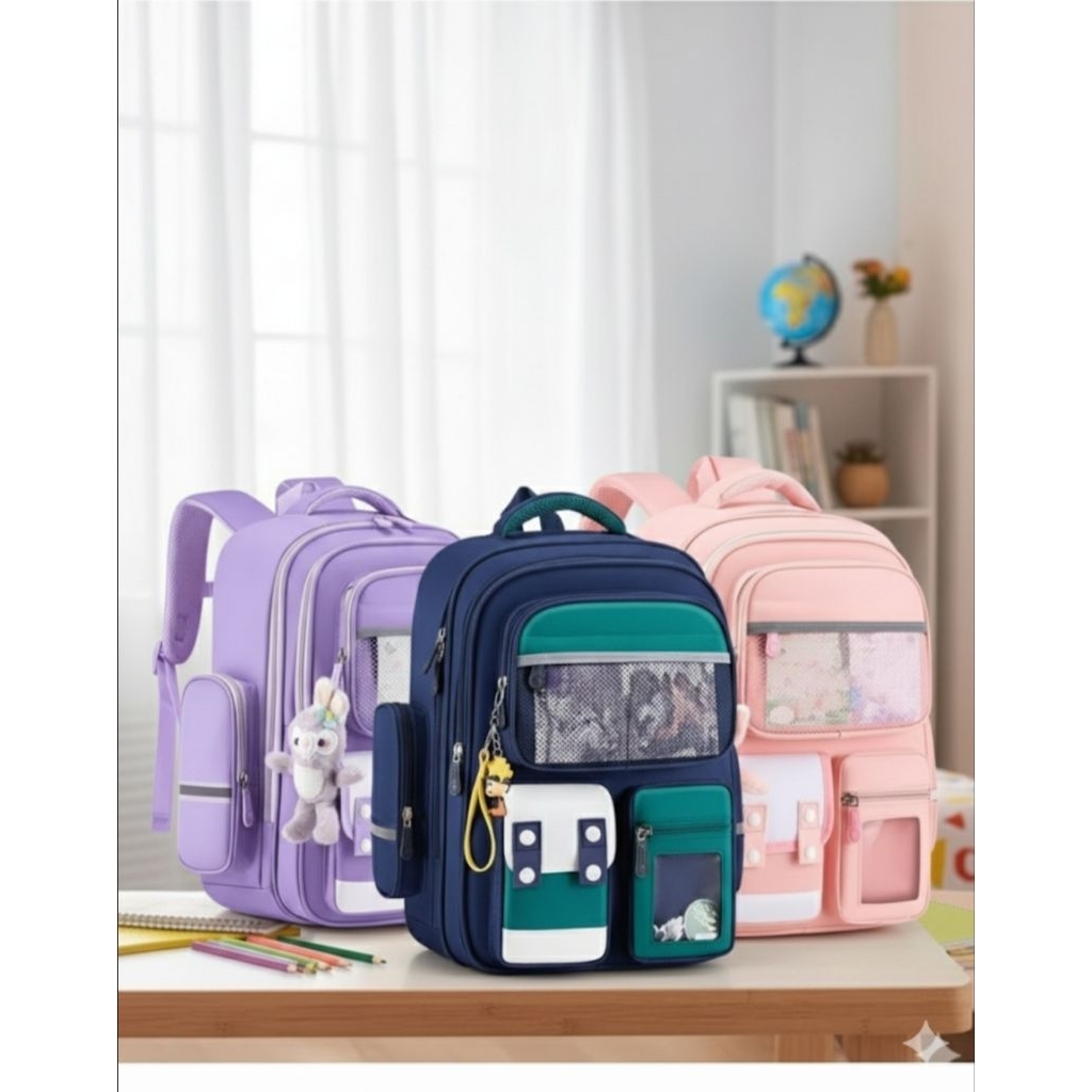 TAS RANSEL /SEKOLAH CEWEK/ SD-SMP