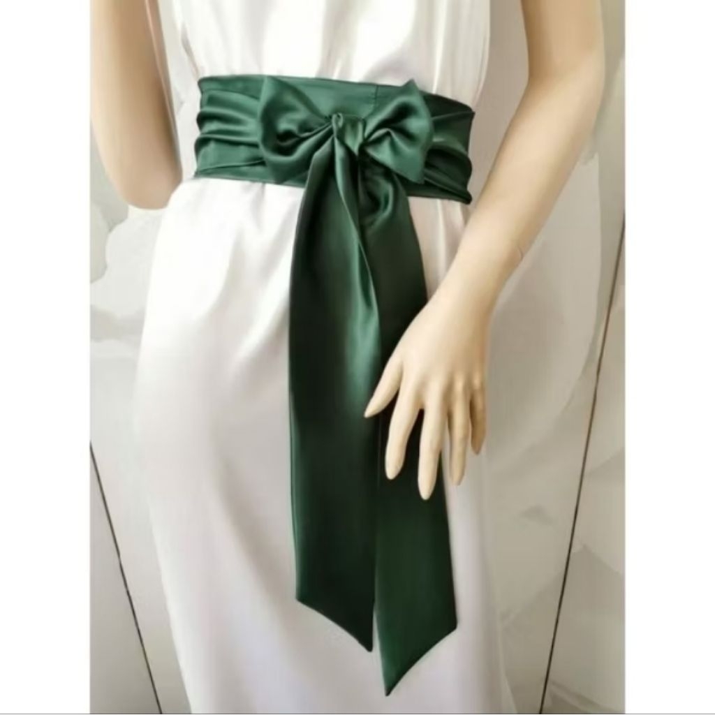 Ikat pinggang Syal Pita Dasi Tali Shall Unisex Panjang Aksesoris Fashion Multifungsi Terkait Murah K