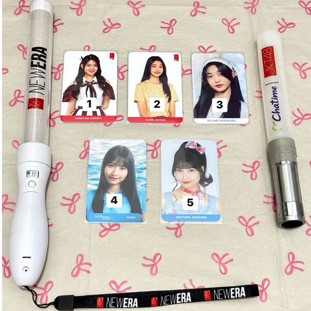 photocard & lightstick jkt48 official