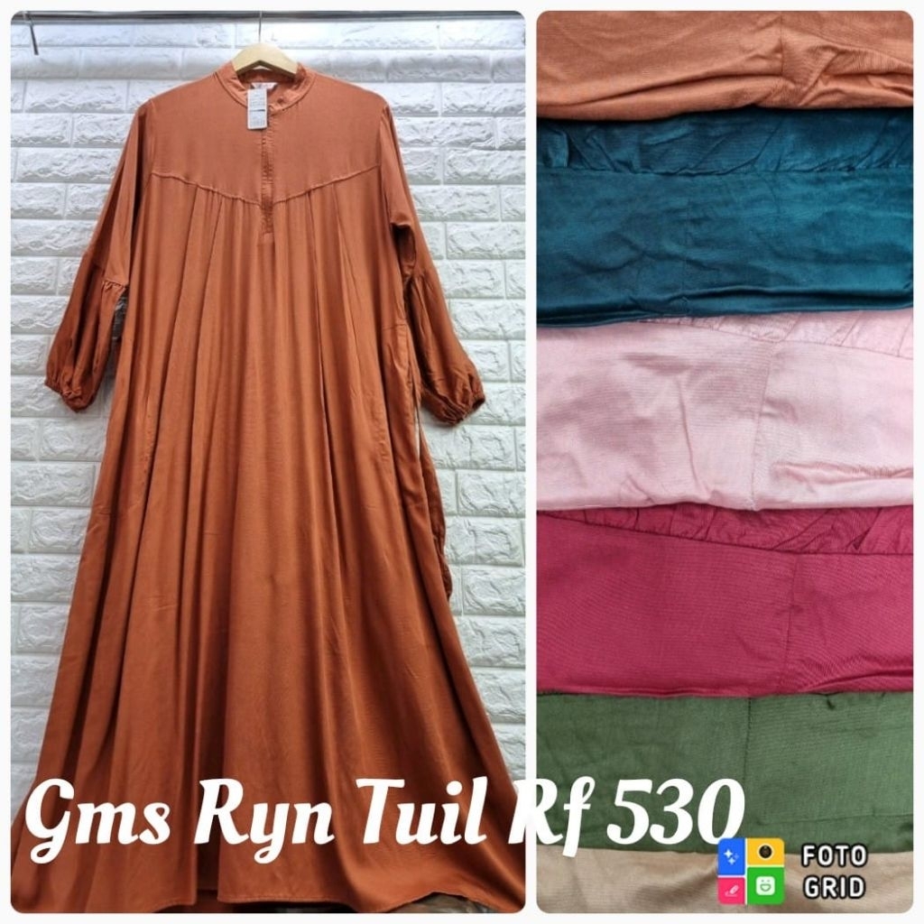 GAMIS POLOS TERNYAMAN / gamis wanita / gamis wanita panjang / gamis panjang polos / gamis polos wani