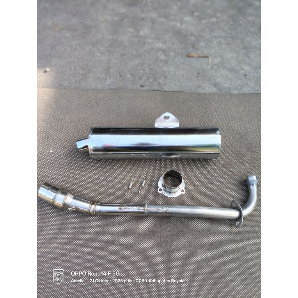 knalpot Ckd standar PNP Shogun smash Vega grand Supra x lama Revo lama Jupiter z Supra fit