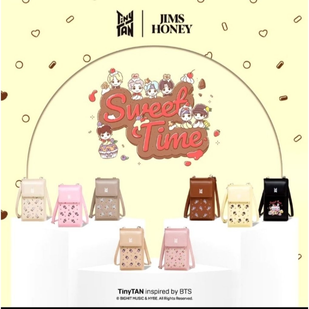 JIMS HONEY TINY TAN TAS DOMPET TAS BTS TAS HP tasjimshoney