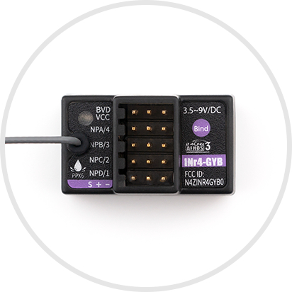 FLYSKY INR4-GYB FLYSKY NOBLE GYRO RECEIVER