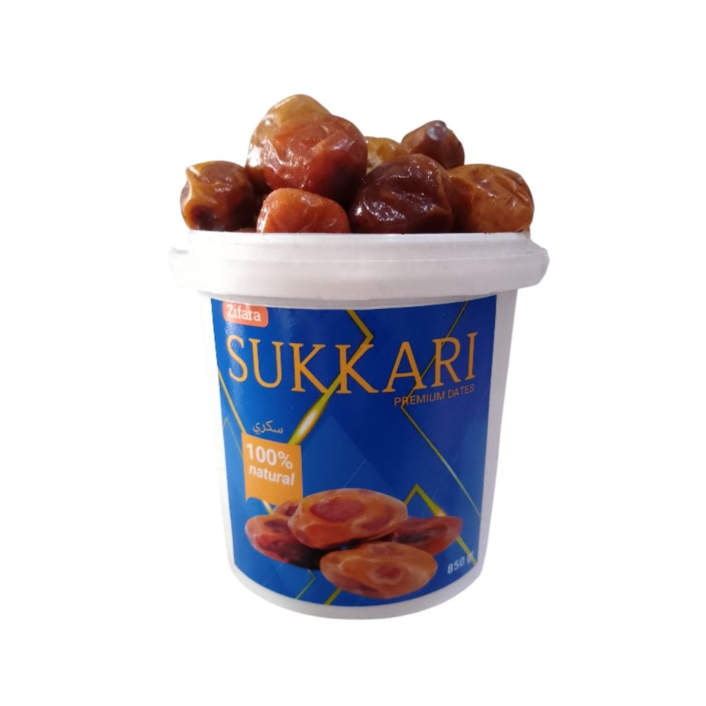 Kurma Sukari Ember Zifara Kemasan 850gr Original