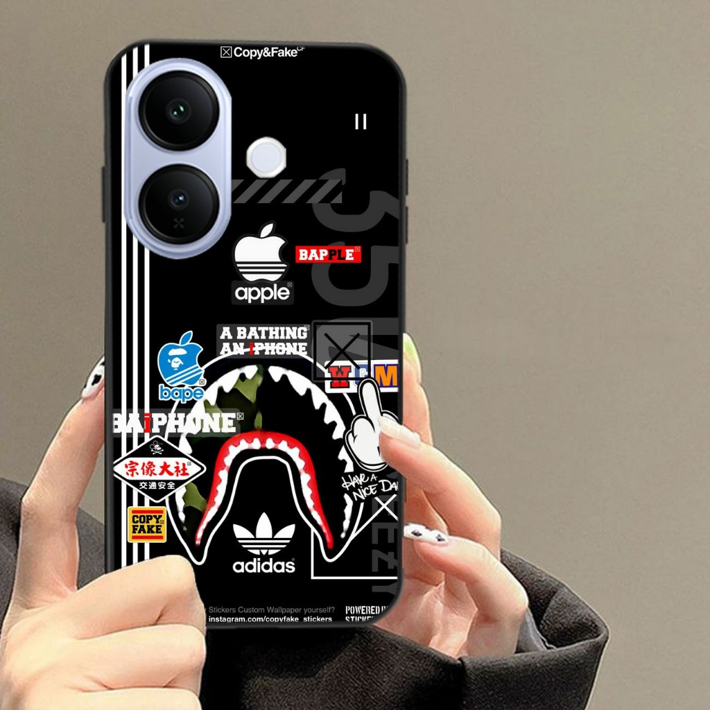 GK305 (VIVO V60 LITE 5G) Softcase kaca VIVO V60 LITE 5G - Case VIVO V60 LITE 5G - casing hp VIVO V60