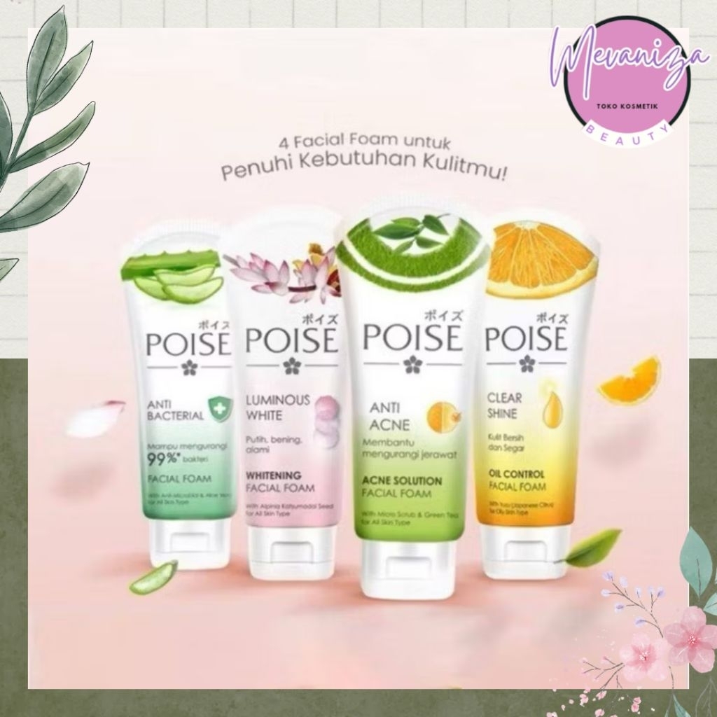 Poise Facial Foam 100ML