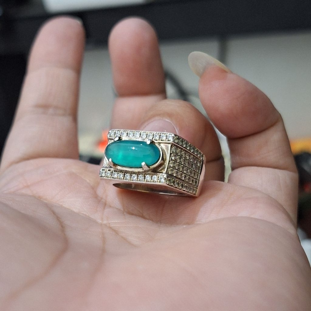 bacan doko majiko giwang ring perak