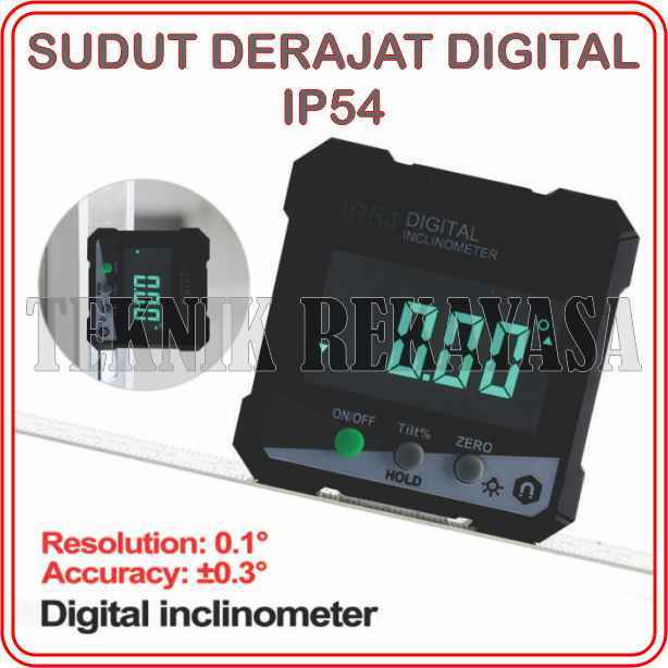 DIGITAL INCLINOMETER / PROTRACTOR / BUSUR DERAJAT DIGITAL IP54