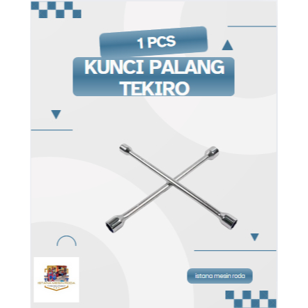 kunci palang tekiro roda / TEKIRO KUNCI RODA MOBIL PALANG/ 4 WAYS CROSS WRENCH