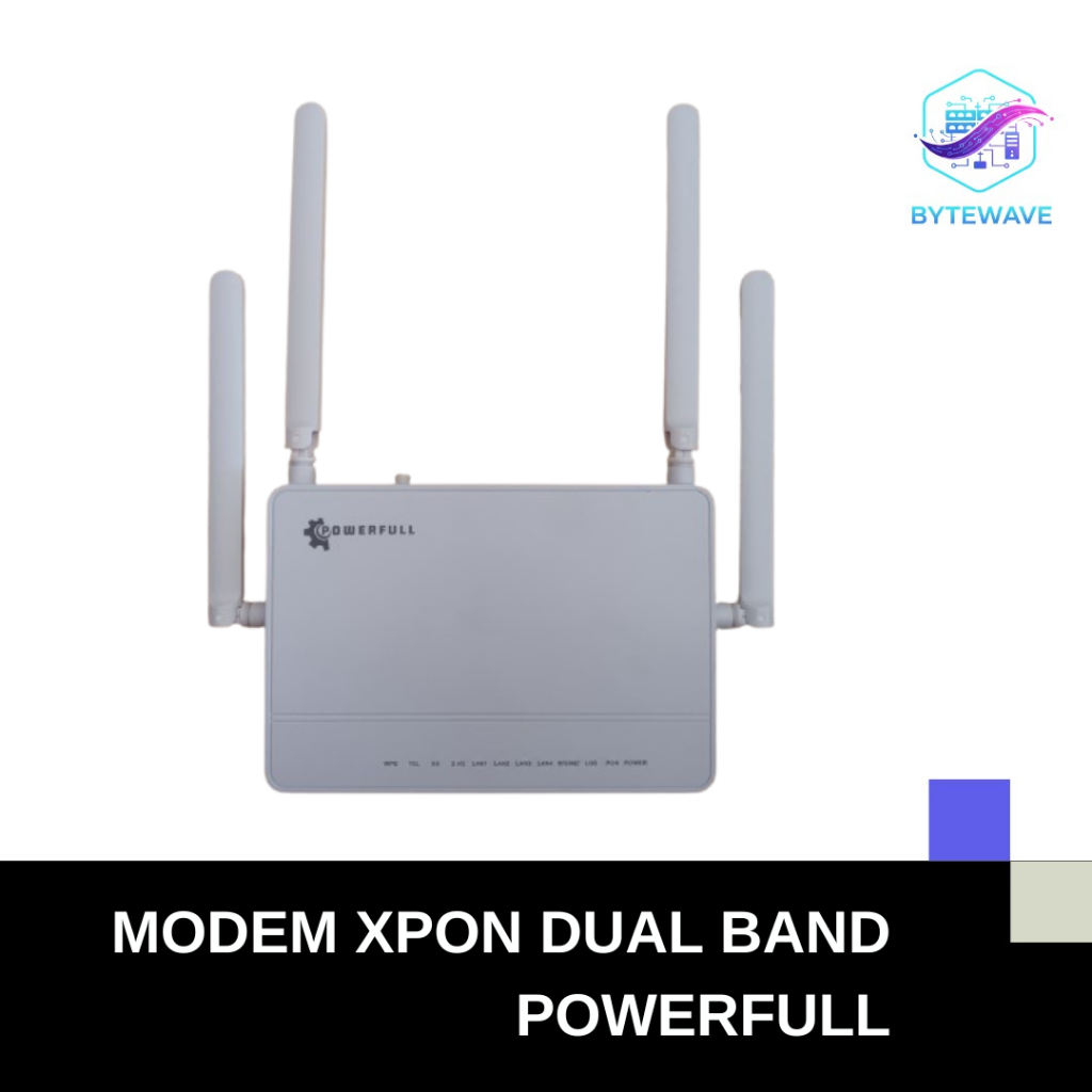 Modem Dual Band XPON ONU Powerfull 4 Antena