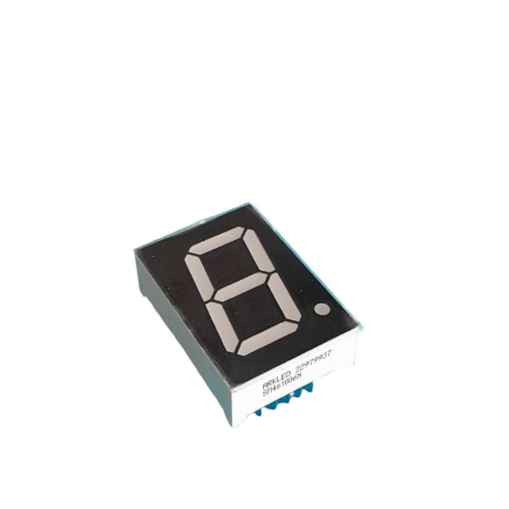 Seven Segment Common Katoda Warna Merah 1 Inch