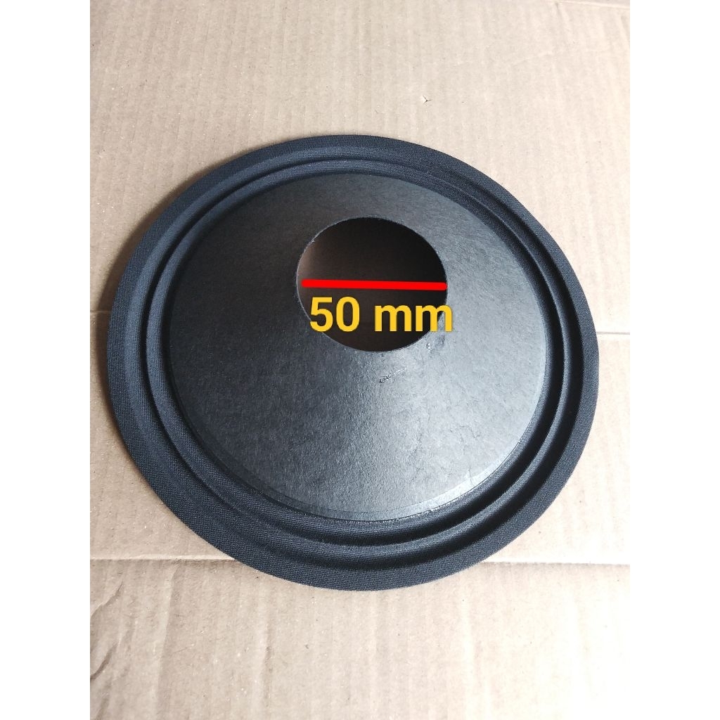Daun speker 8 inch fullring lobang spol 50 mm