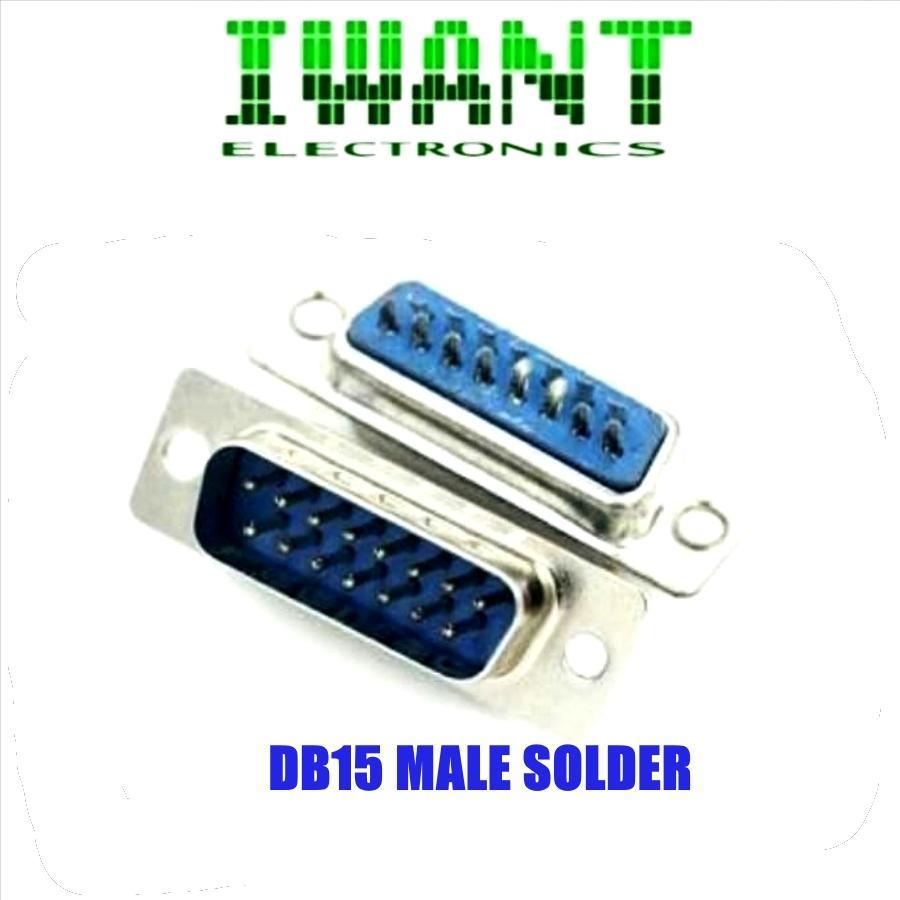 DB15 Female Solder Connector DB15 male Solder Connector DB15