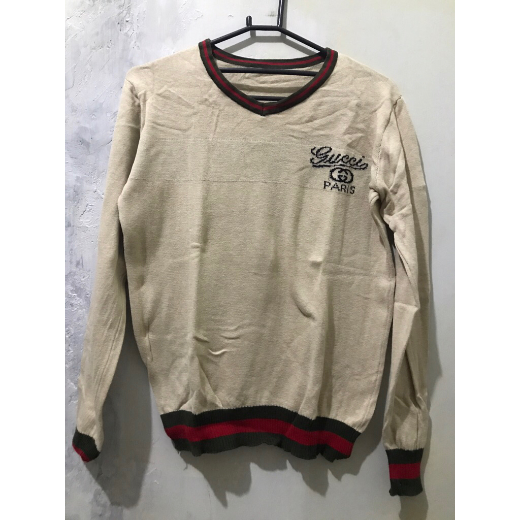 preloved atasan rajut wanita