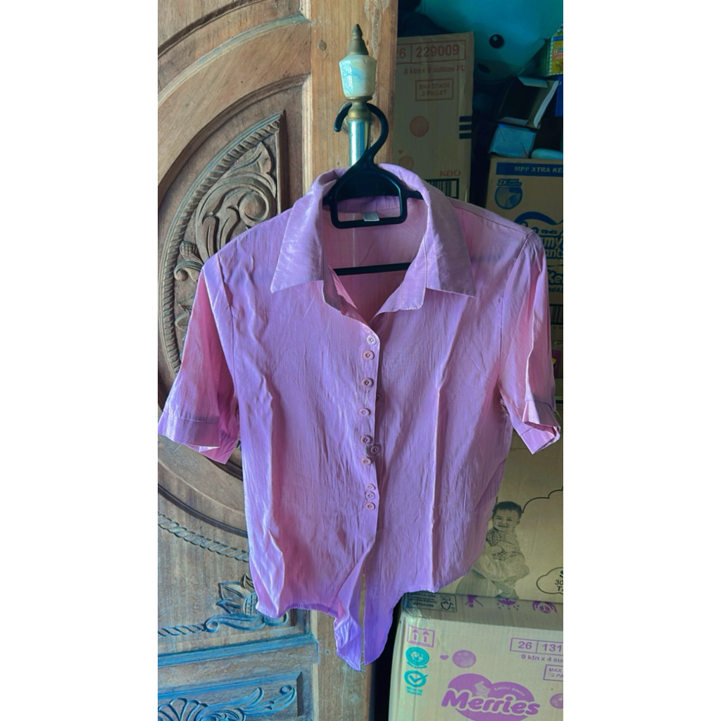 BAJU WANITA CROP TALI DEPAN