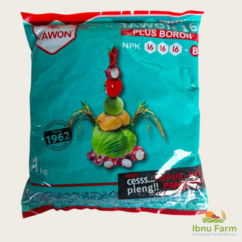 Pupuk Tawon 16 Plus Borok Kemasan 1KG