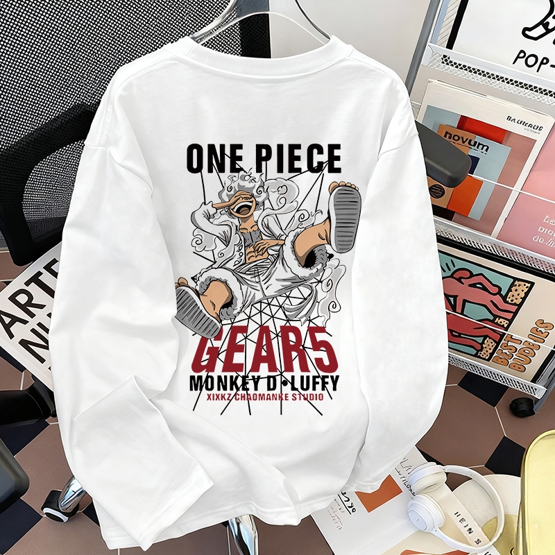 Butik Bebas Masalah - Kaos anime pria oversize | Kaos luffy one piece | Kaos sablon ventela x one pi