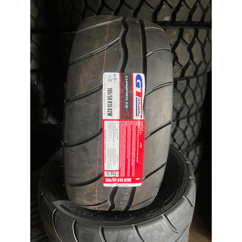 GT RADIAL CHAMPIRO SX-R 195 50 15