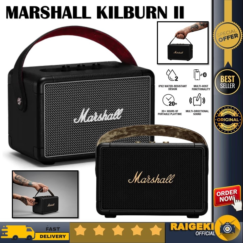 Marshall Kilburn II High Quality Bluetooth Speaker Portable