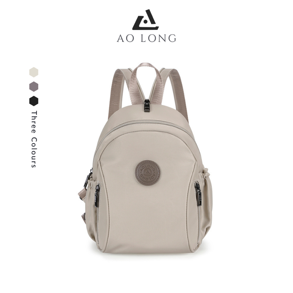 AOLONG LAYLA 5097# - Tas Ransel Wanita Terbaru Bahan Parasut Glossy