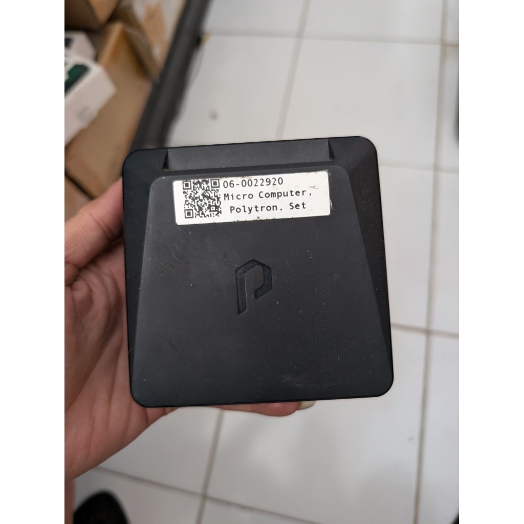 STB POLYTRON, SMART TV BOX TYPE:PDB-F2. MINUS TAMPIL DILOGO ANDROID TERUS BLANK HITAM