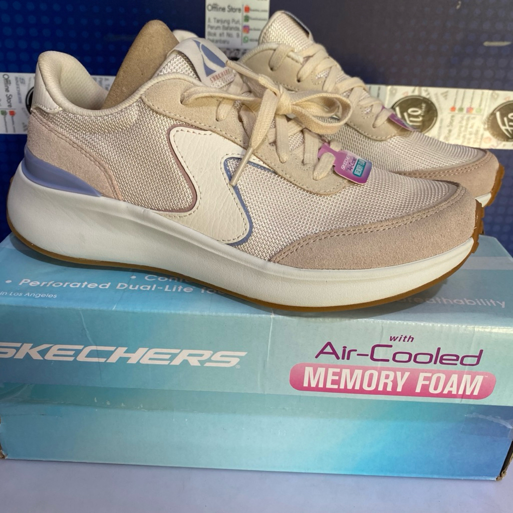 Size 36 Sepatu Skechers BLVD 150600LTPL Women Original