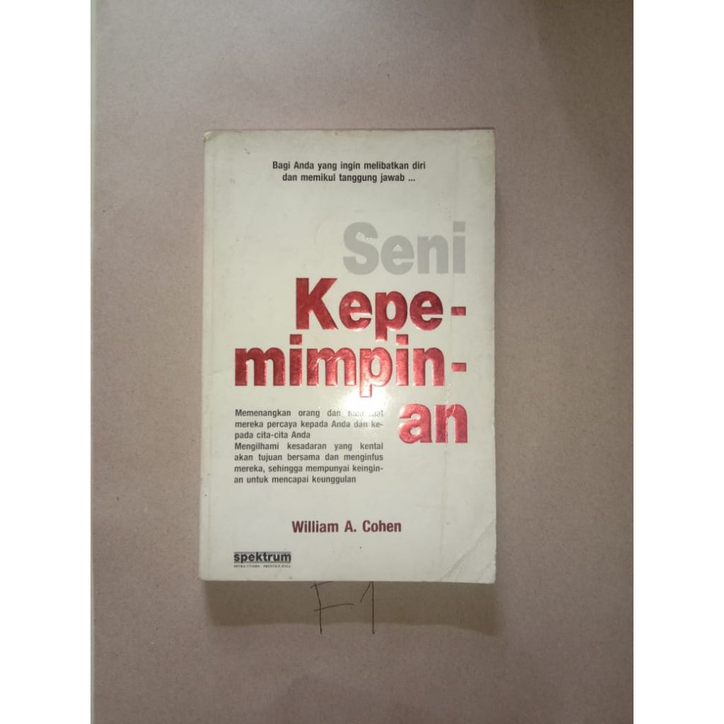 BUKU SENI KEPEMIMPINAN