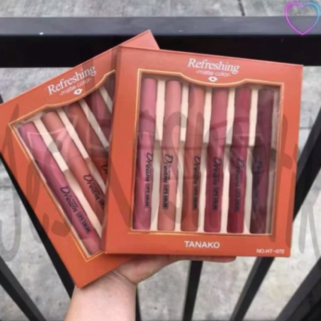 Tanako Lipstik Sweet Dream Set Isi 6pcs