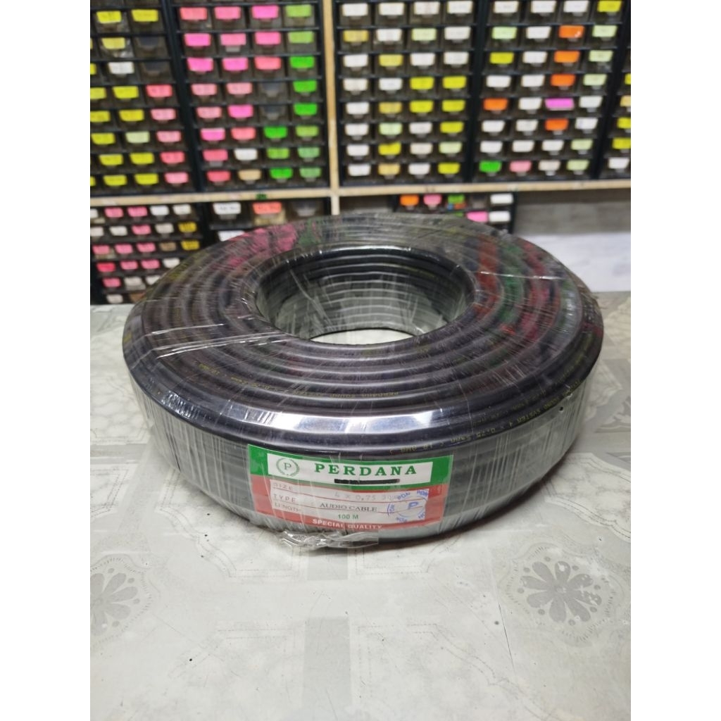 Kabel serabut kabel 4x0,75mm  NYYHY kabel Perdana kabel audio  kabel listrik 100M