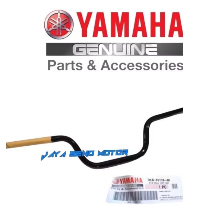 STANG STIR RX KING COBRA MASTER HITAM GLOSSY ORIGINAL ASLI YAMAHA 3KA-6110-40