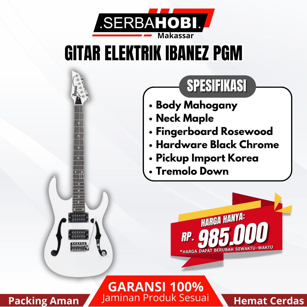 GITAR ELEKTRIK MURAH / GITAR ELEKTRIK IBANEZ PGM