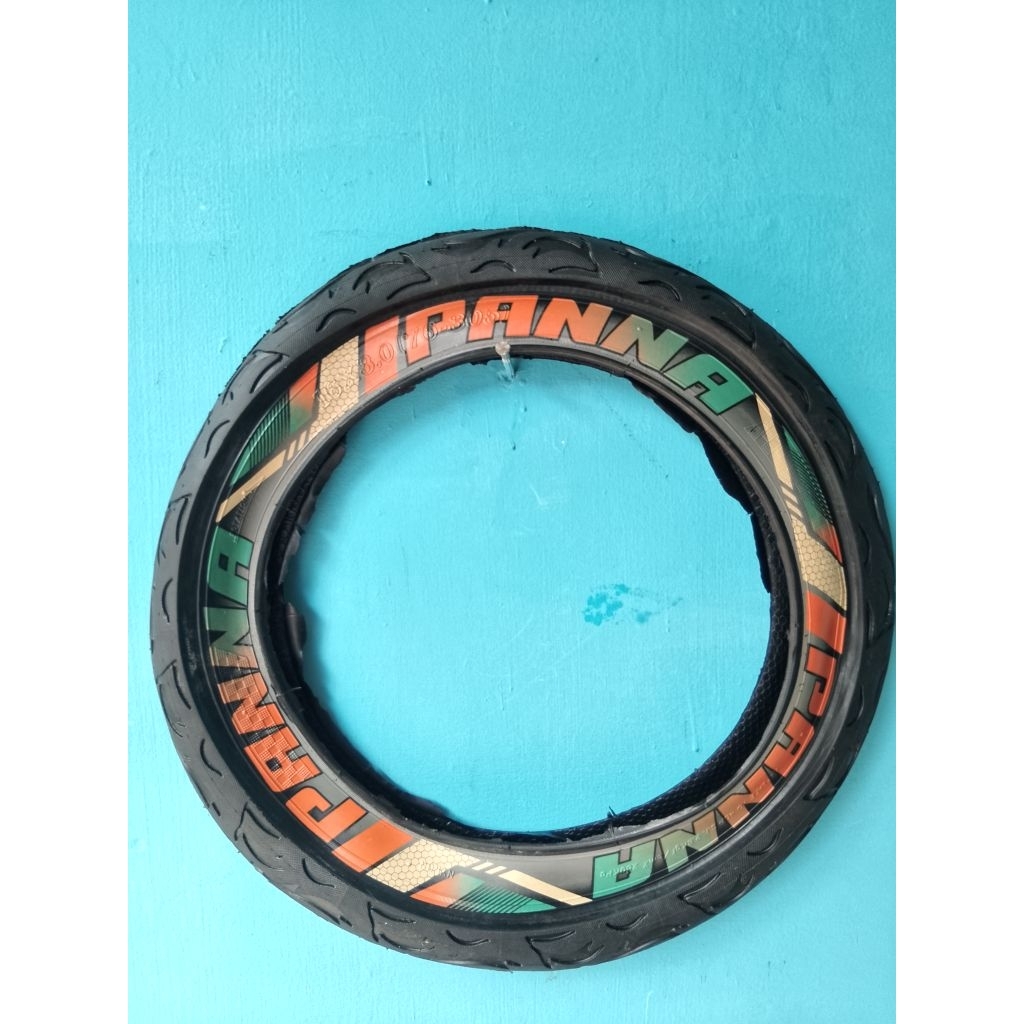 BAN LUAR SEPEDA 16 X 3.0 BAN LUAR 16 MOTIF PANNA BMX 16