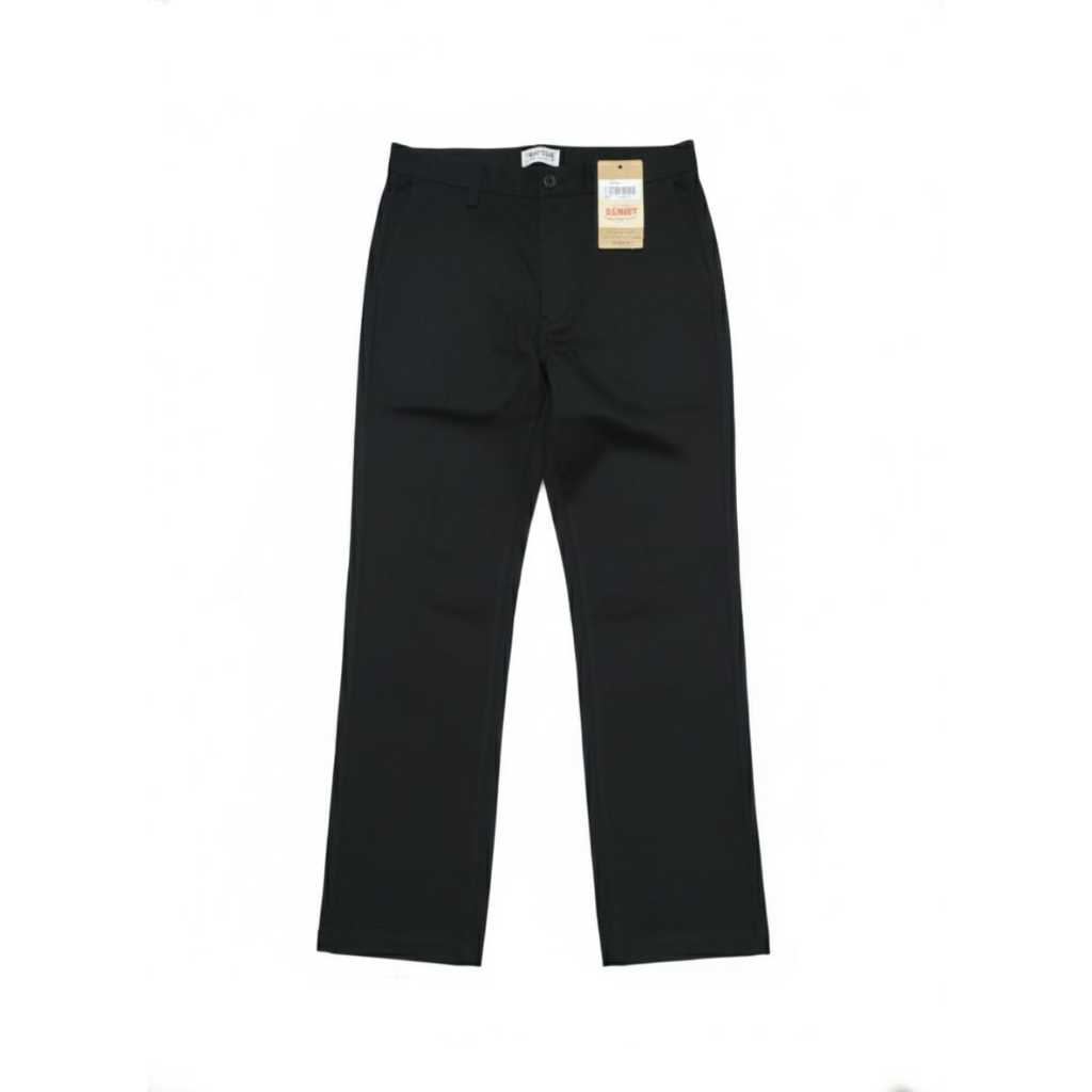 Celana Kendy Chinos Panjang Slim fit warna hitam | Celana Panjang Chinnos