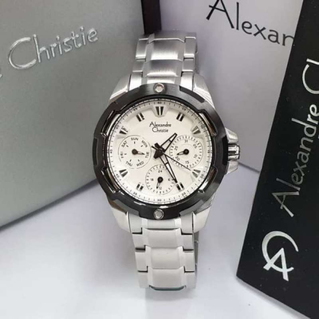 ALEXANDRE CHRISTIE 6305 AC 6305 BF JAM TANGAN WANITA ORGINAL