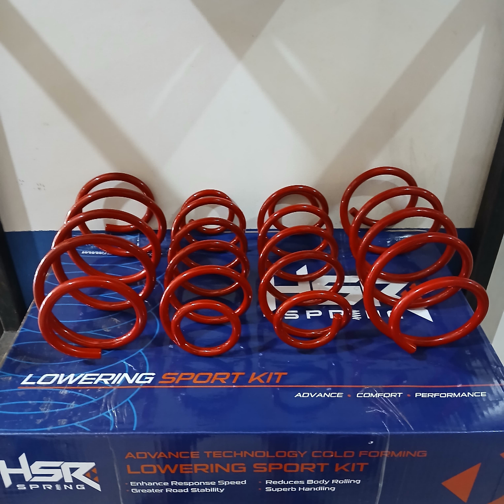 Lowering kit agya ayla hsr red per ceper mobil agya ayla harian empuk