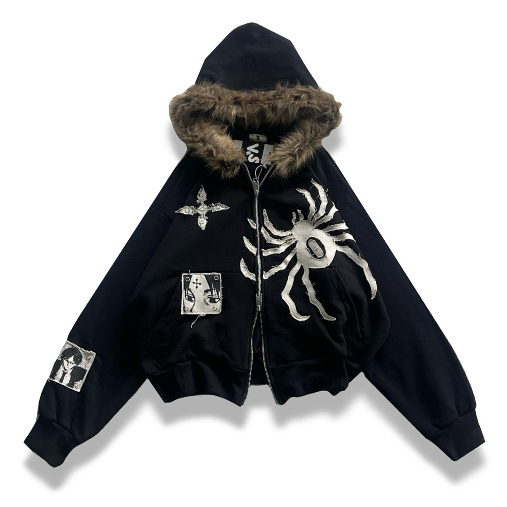 double zipp furr hoodie chrollo lucilfer