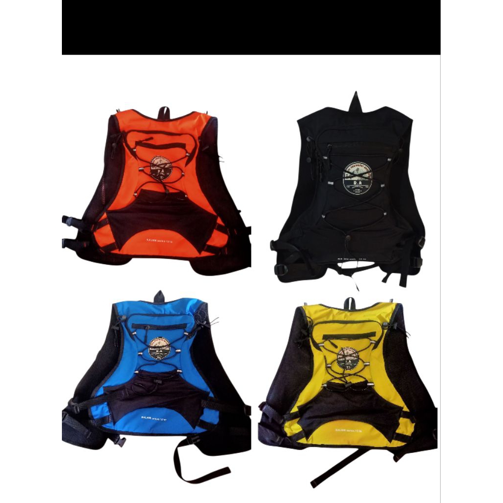 Tas hydropack premium serie RA kapasitas 12 liter hiking,trail,running dll