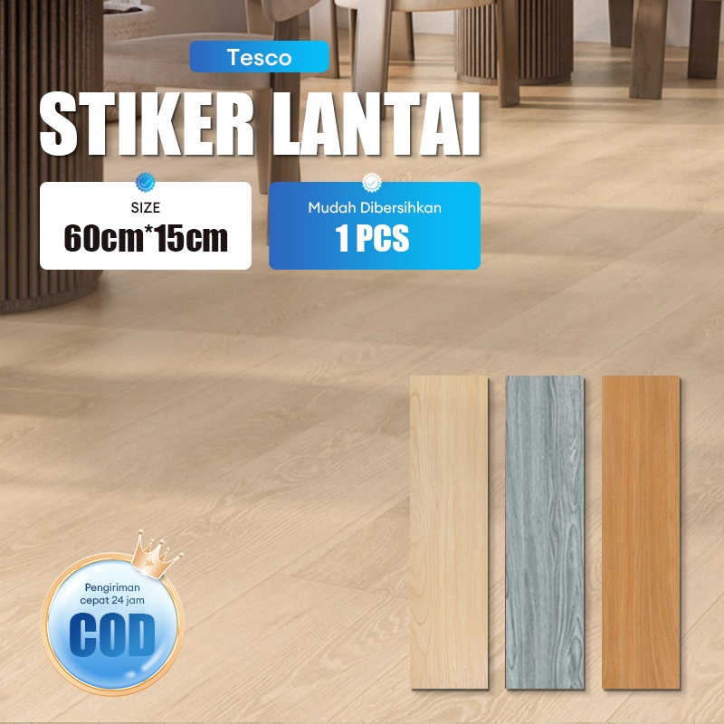 60*15 Foam Vinyl Sticker/Plafon PVC/ Vinyl Floor/ Wallpaper stiker lantai kayu/Stiker Lantai Vinyl M