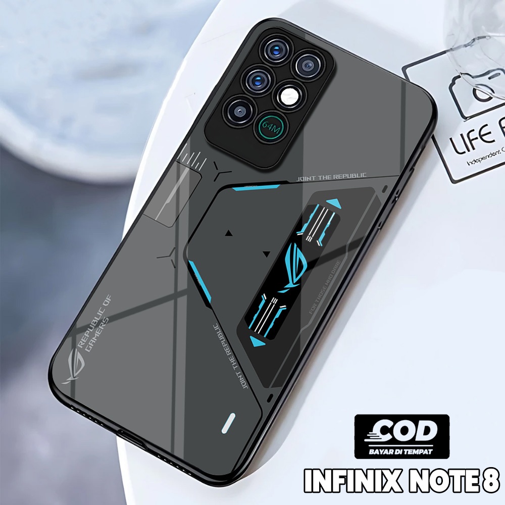Case Infinx Note 8 Casing Hp Infinix Note 8 Premium Glossy [M72] Kesing Hp Aesthetic Casing Hp Karak