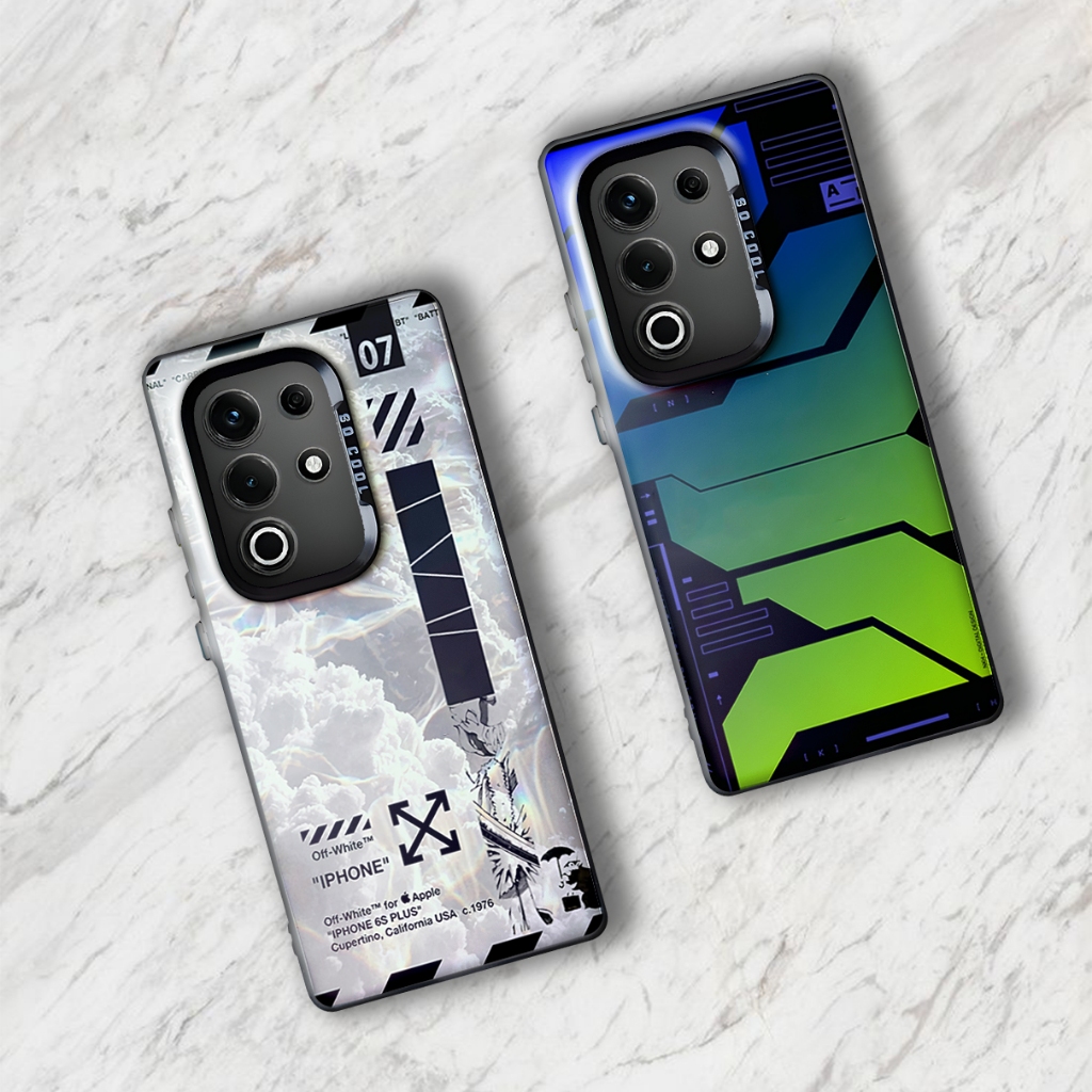 RN8 Gambar Keren Robot Case Itel seri Kompatibel untuk Itel S25 Ultra S25 S23 A50 A60 A60S A70 A80 4