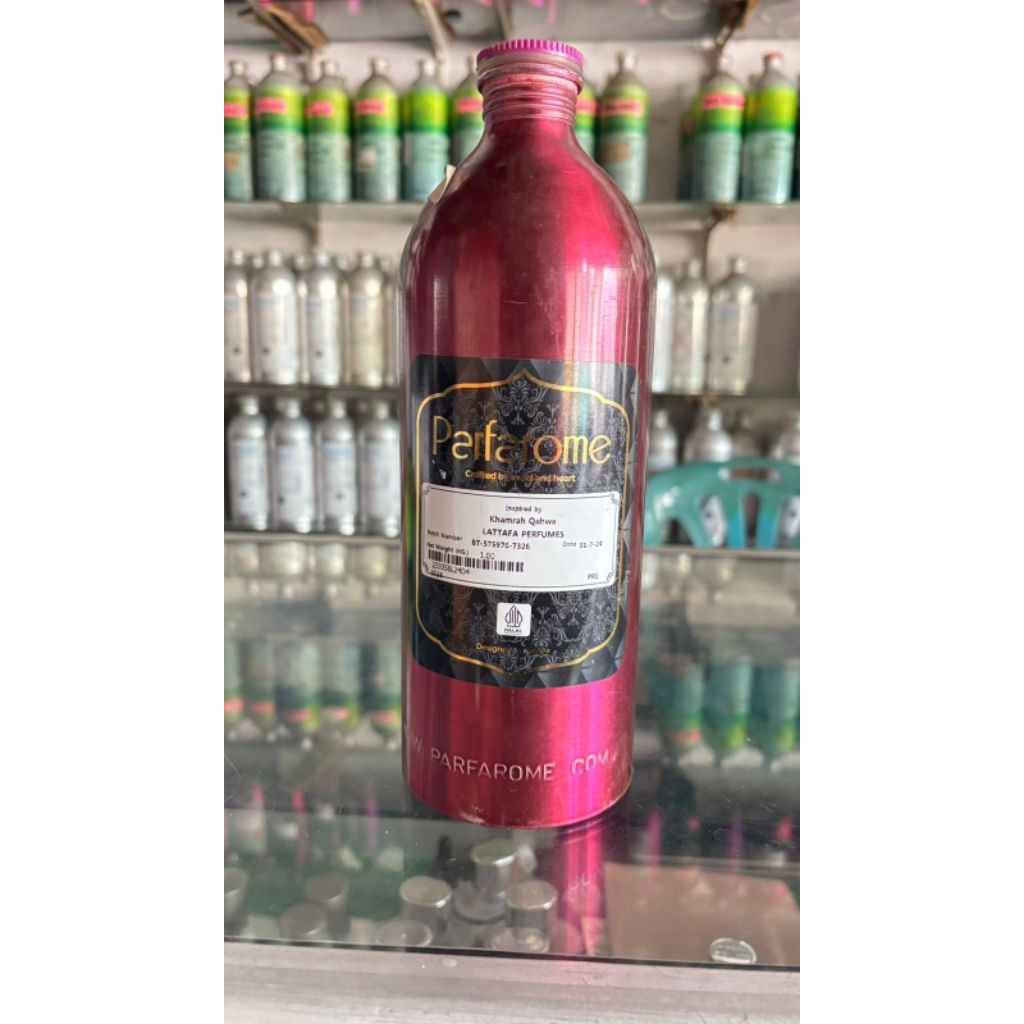 Bibit parfum Lattafa Khamrah produk parfarome premium repack 100ml